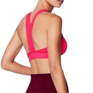 Lululemon Fast Free Bra (Nulux) Razzle Size 6 Sports Bra